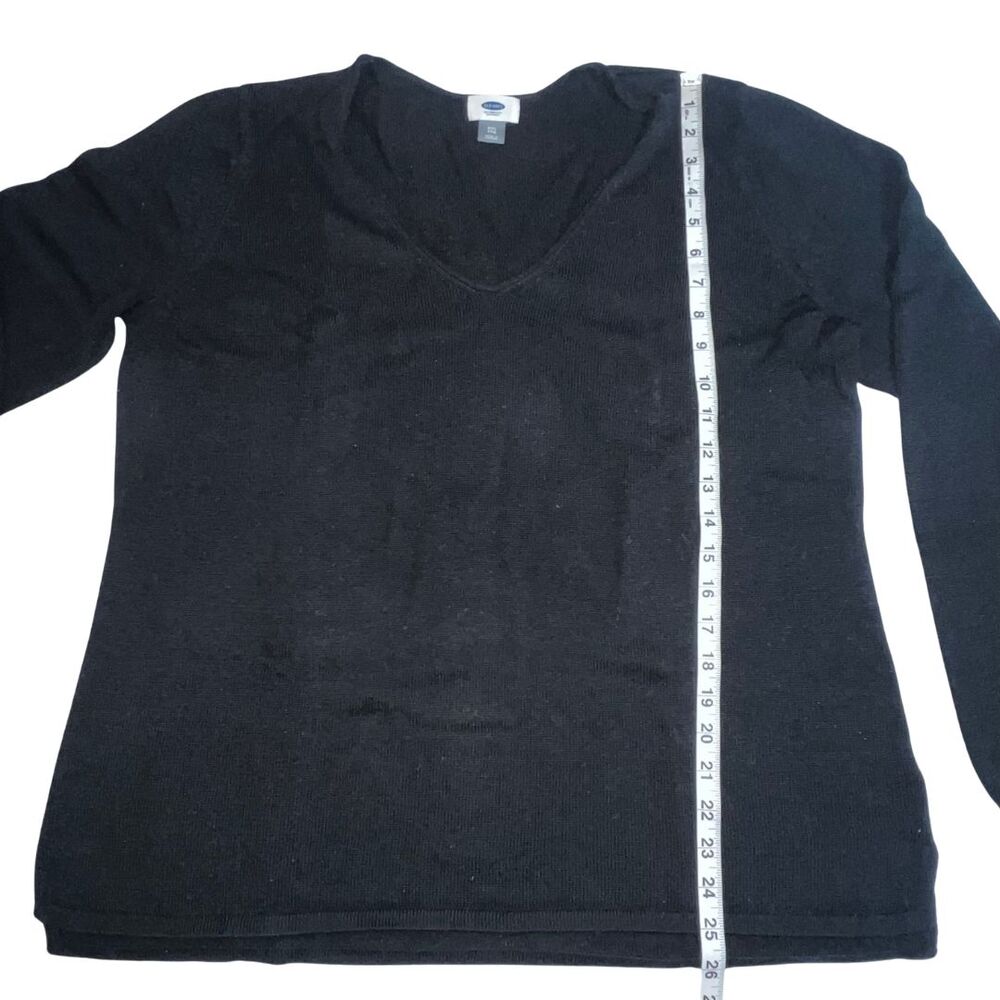 Old Navy Sweater Lot Womens XXL Blue Red Black Crewneck Preppy Tops School Shirt - Picture 14 of 16